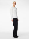 Pieces Sirene Long Sleeve Top - Bright White