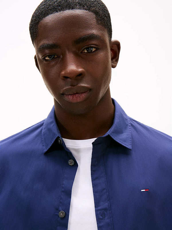 Tommy Jeans Original Stretch Shirt - Black Iris
