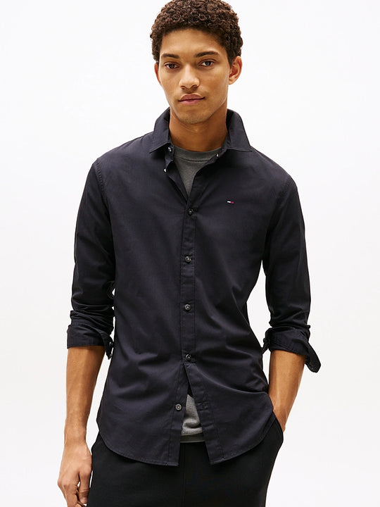 Tommy Jeans TJM Original Stretch Shirt - Tommy Black