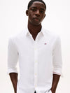 Tommy Jeans Slim Stretch Oxford Shirt - White