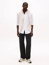 Tommy Jeans Slim Stretch Oxford Shirt - White