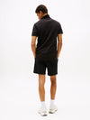 Tommy Jeans Slim Placket Polo - Black