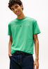 Tommy Jeans Regular Linear Logo Tee - Bahama Green