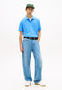 Tommy Jeans Regular Essential Polo - Blue Twilight