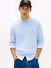 Tommy Jeans Slim Essential Light Sweater - Sweet Blue