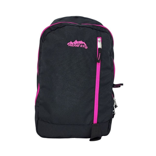 Ridge 53 Dawson Backpack - Black/Pink