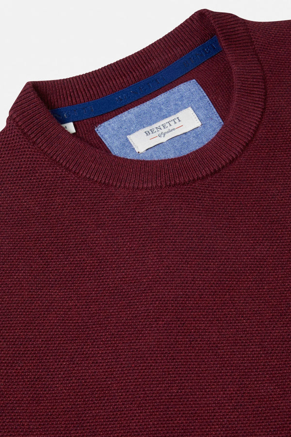 Benetti Dawson Crew Neck - Wine