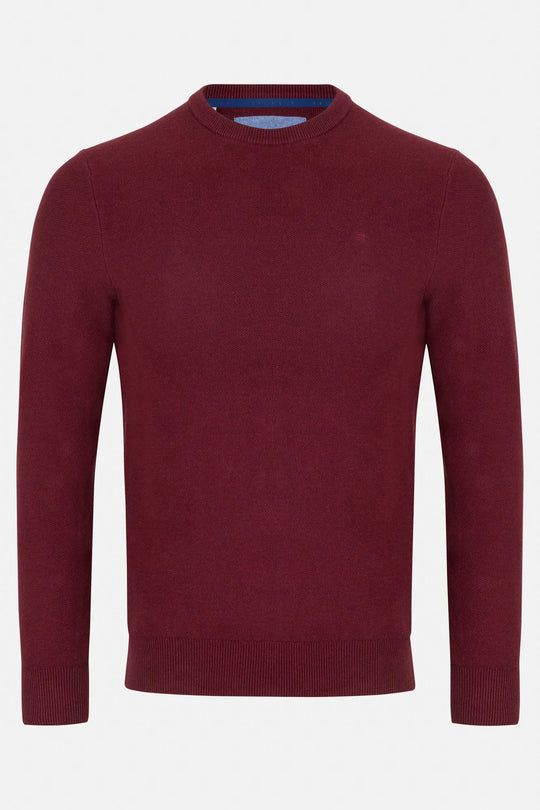 Benetti Dawson Crew Neck - Wine