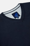 Benetti V-Neck Knit - Navy