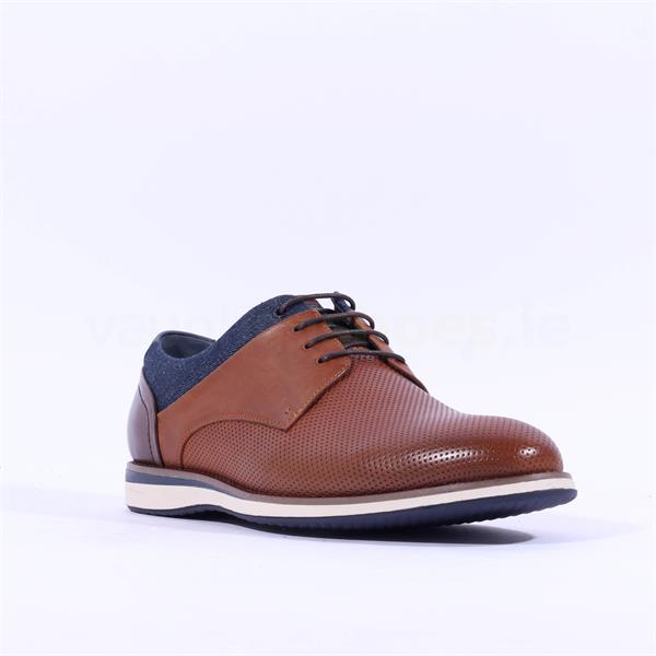 Escape Citation Casual Laced Shoe - Brandy