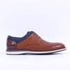 Escape Citation Casual Laced Shoe - Brandy