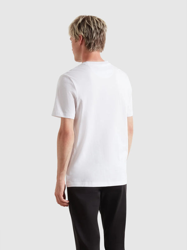 Farah Danny Regular Short Sleeve Tee - White