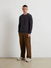 Farah Tim New Crew Neck - Submarine Grey