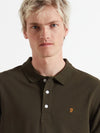 Farah Blanes Short Sleeve Polo - Evergreen