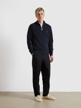 Farah Jim 1/4 Zip - True Navy