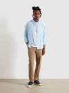 Farah Brewer Long Sleeve Shirt - Sky Blue
