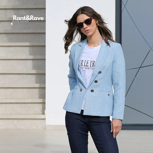 Rant & Rave Florence Blazer - Blue