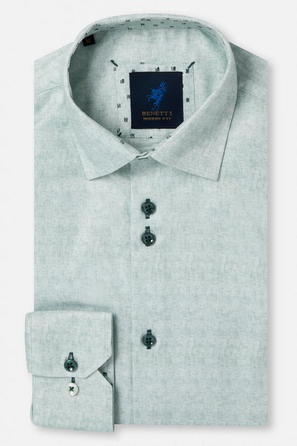 Benetti Felix Long Sleeve Shirt - Forest