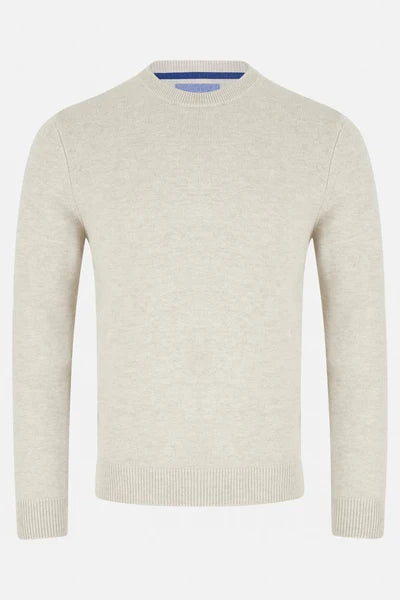 Benetti Franco Crew Neck - Stone