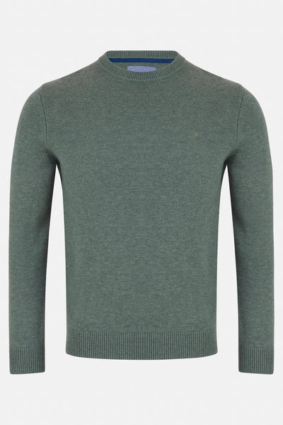 Benetti Franco V-Neck Knitwear - Sage [Size XL]