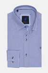 Benetti Frank Modern Fit Shirt  - Indigo(Size2XL)