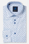 Benetti Fulham Long Sleeve Shirt - Sky