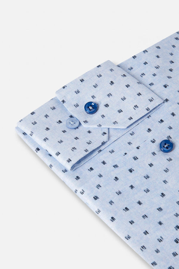 Benetti Fulham Long Sleeve Shirt - Sky