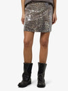 Noisy May Jessy Short Sequin Skirt - Leo Sequin