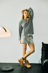Noisy May Jessy Short Sequin Skirt - Leo Sequin