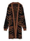 Vero Moda Nancy Long Sleeve Open Cardigan - Emperador Zebra