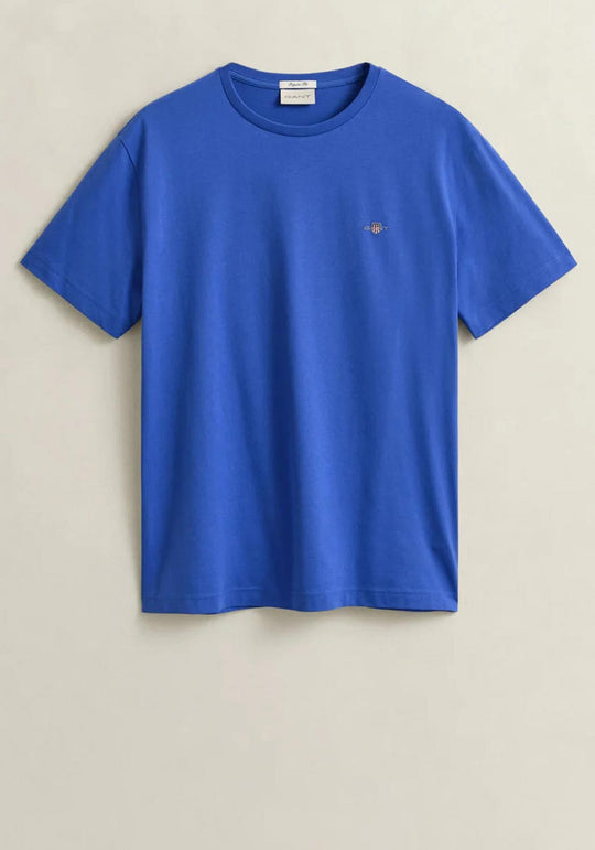 Gant Reg Shield SS T-Shirt - Nautical Blue
