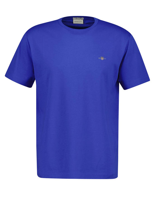 Gant Reg Shield T-Shirt - Royal Blue