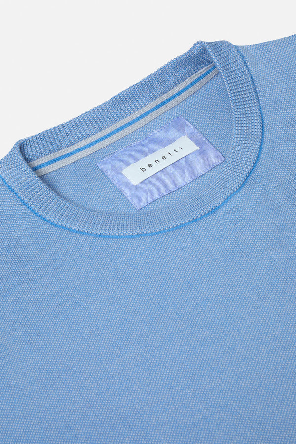 Benetti Gale Crew Neck Knit - Agean [Size L]