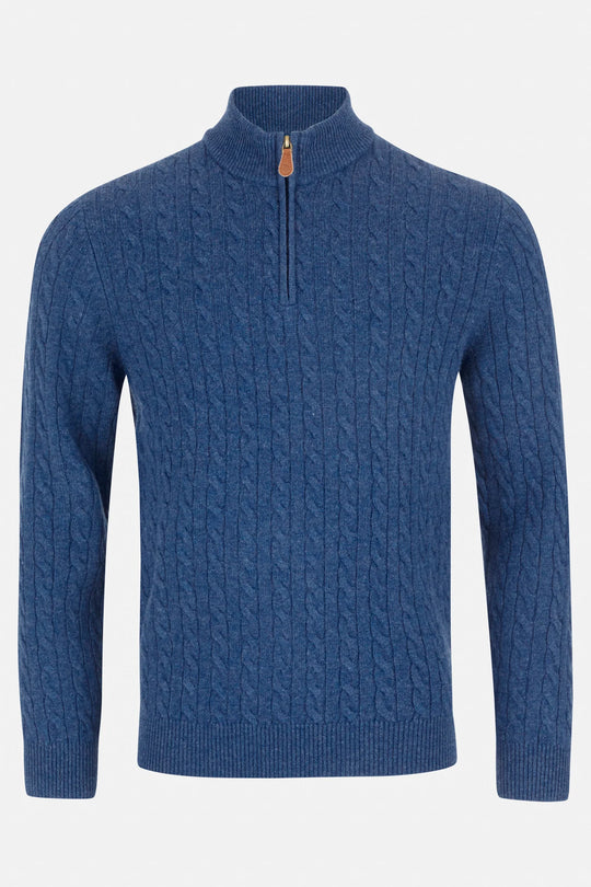 Benetti Grant 1/4 Zip - Indigo