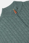 Benetti Grant 1/4 Zip Knit - Sage
