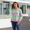 Rant & Rave Harlee Stripe Jumper - Pink