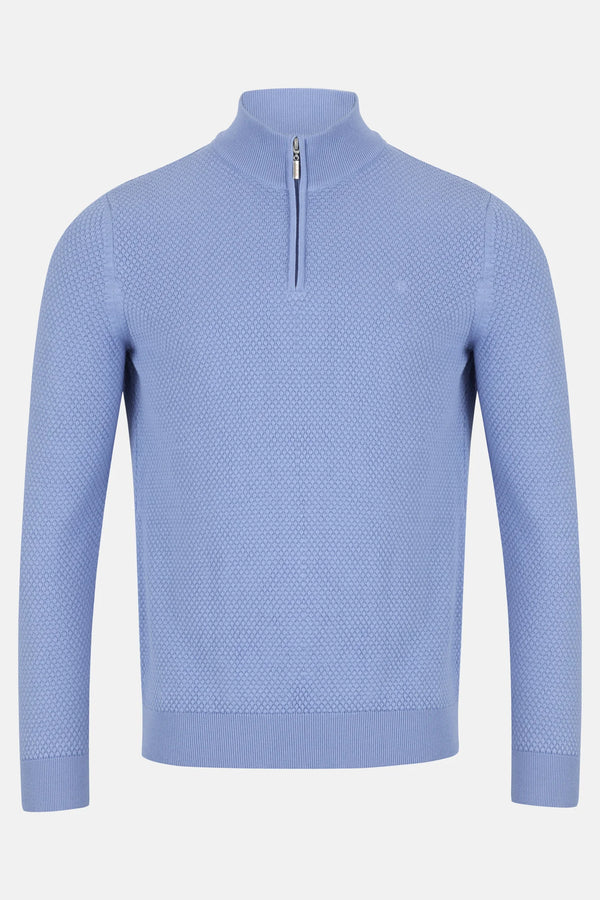 Benetti Henry 1/4 Zip Top Sky