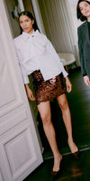 B.young Tacca Short Skirt - Fudge