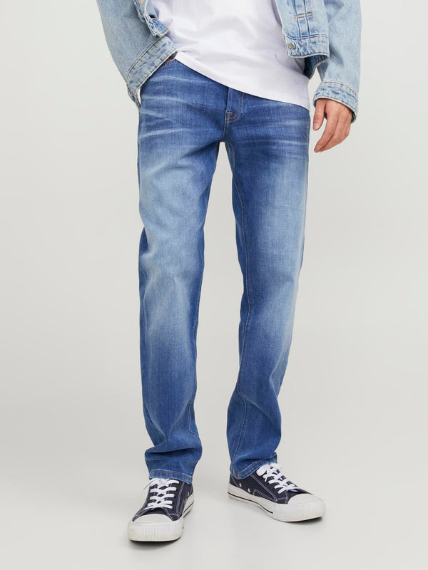 Jack & Jones Mike 411 Tapered Jeans - Blue