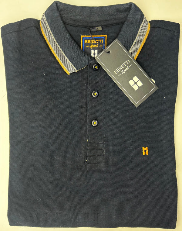 Benetti Enzo Polo Shirt - Navy
