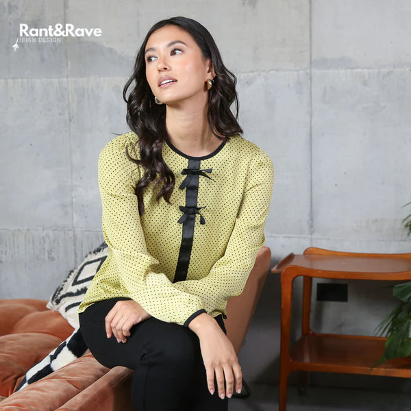 Rant & Rave Isha Top - Lime Green