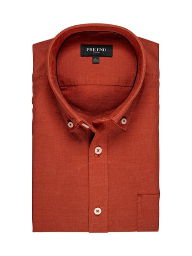 Pre End Frey Short Sleeve Shirt - Henna Red