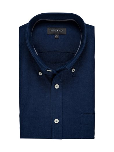Pre End Frey Short Sleeve Shirt - Naval Blue