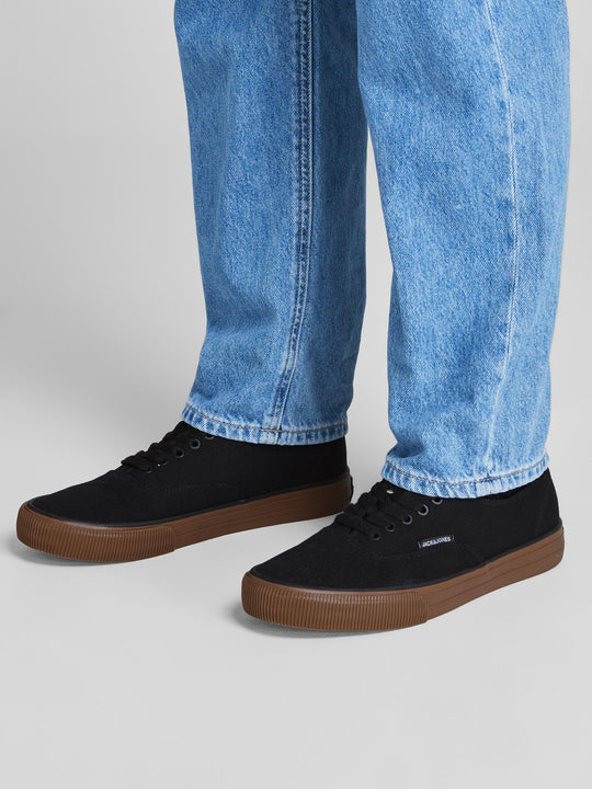 Jack & Jones Curtis Canvas Trainer - Anthracite/Gumsole [Size 8]