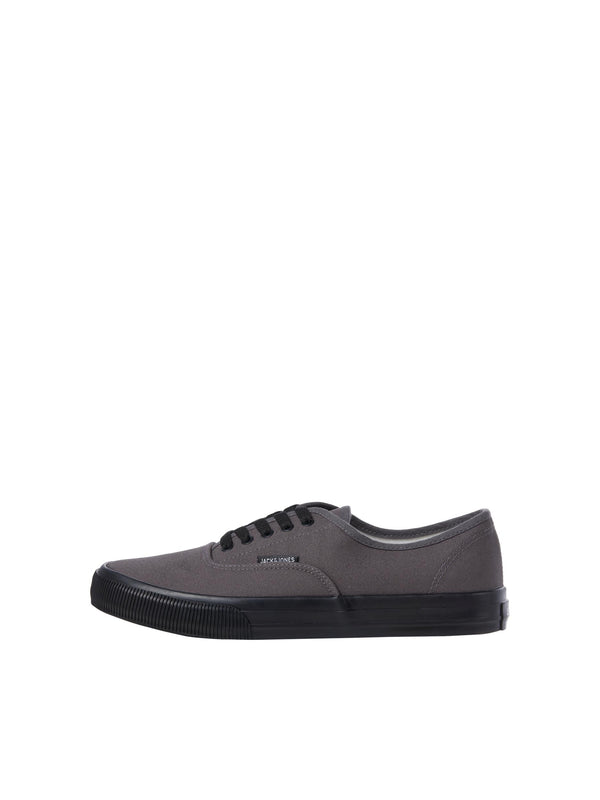 Jack & Jones Curtis Canvas Trainer - Castlerock Black