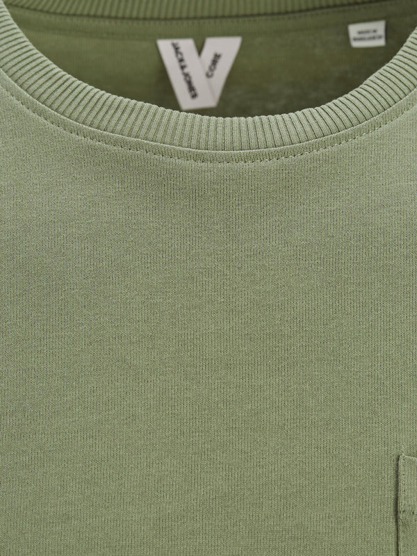 Jack & Jones Tanby L/S Tee - Deep Lichen Green