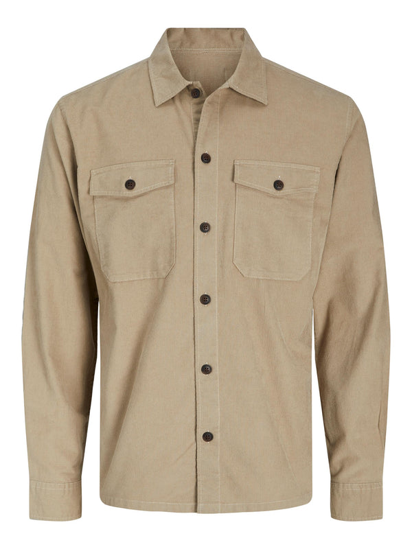 Jack & Jones Jay Overshirt Corduroy - Crockery [ M ]