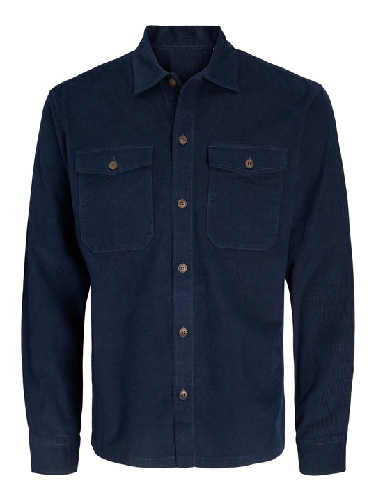 Jack & Jones Jay Overshirt Corduroy - Navy Blazer