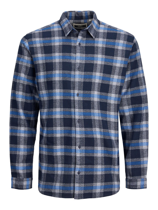 Jack & Jones Berg Shirt - Blue Lolite [Size L]
