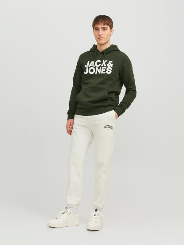 Jack & Jones Gordon Josh Sweat Pants - White Melange